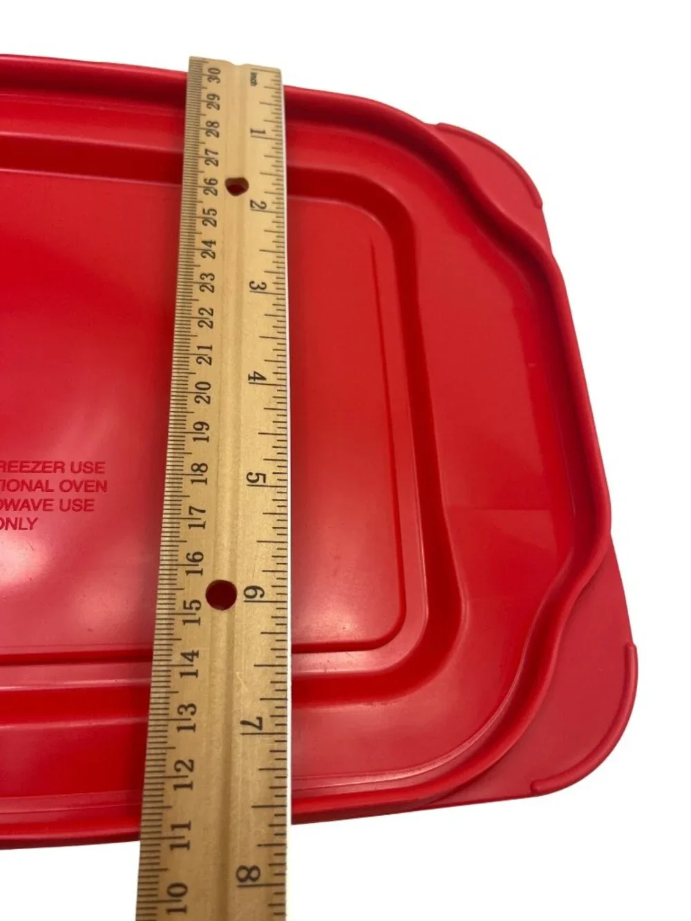 Pyrex Red Plastic Storage Lid 13